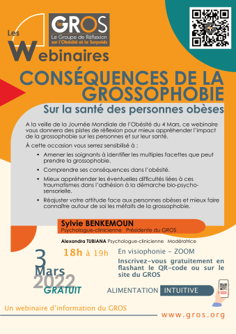 Flyer Webinaire du GROS 3 mars 2022