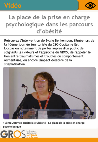 Intervention de Sylvie Benkemoun à la 10ème journée du CSO Occitanie Est